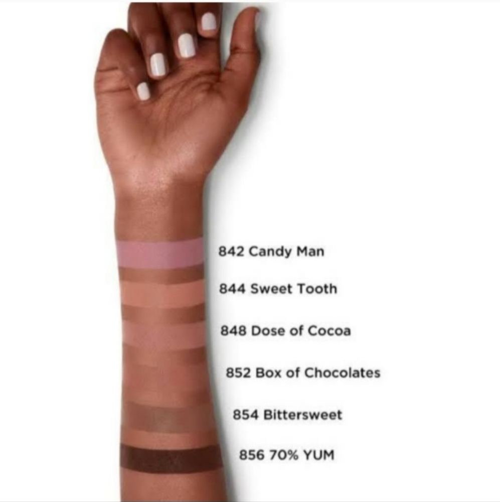 L'Oreal Les Chocolats Pro Matte Lip Gloss Shade 848 Color Dose Of Cocoa - Picture 6 of 6